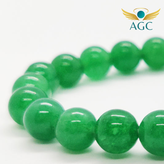 Green Aventurine Bracelet for Luck, Growth & Prosperity | Buy Online | AGC