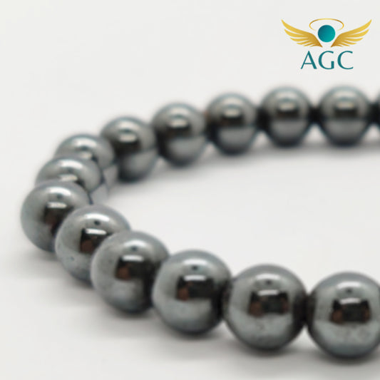 Hematite Bracelet for Grounding, Focus & Strength | Buy Online | AGC