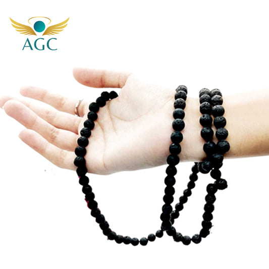 Lava Mala | Grounding mala, Meditation & Spiritual Practices | Buy Online | AGC