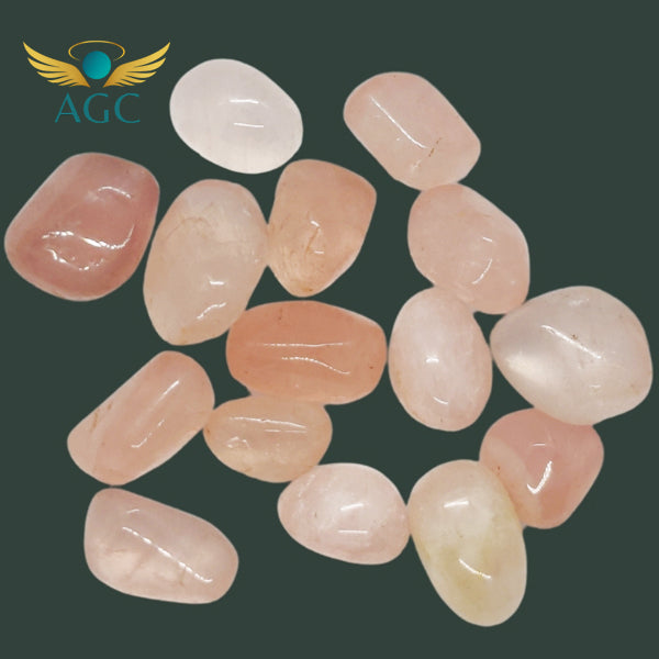 Rose Quartz Tumble Stones for Love & Healing | AGC