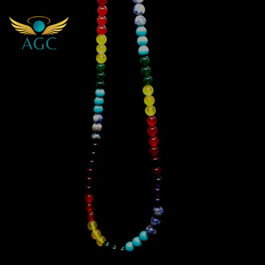 7 Crystal Multi-Stone Mala | Enhances positivity, Holistic Energy Balance | Buy Online | AGC