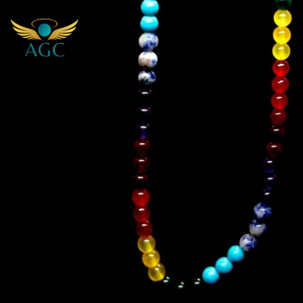 7 Crystal Multi-Stone Mala | Enhances positivity, Holistic Energy Balance | Buy Online | AGC
