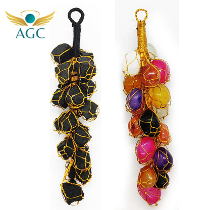 AGC Divine Protection & Energy Shield Signature Kit (Includes: Natural Black Tourmaline Bracelet + Energy Hanger)
