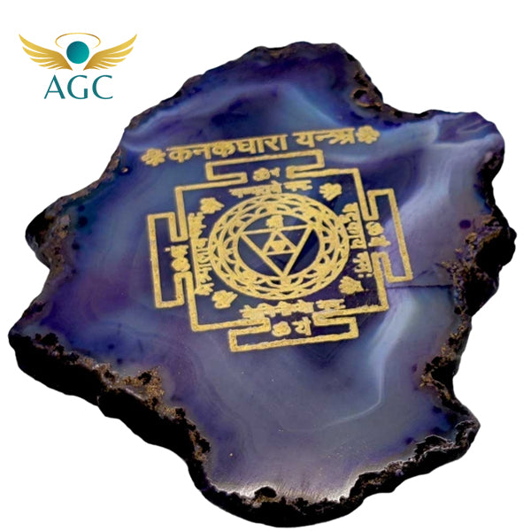 Agate Kanakdhara Yantra for Wealth & Prosperity | Buy Online