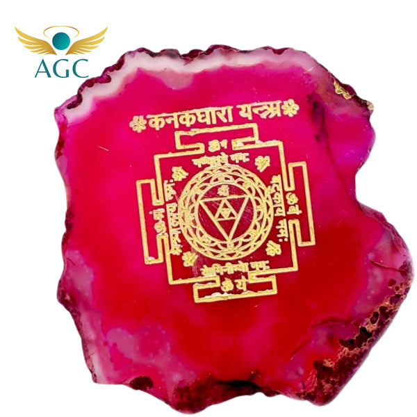 Agate Kanakdhara Yantra for Wealth & Prosperity | Buy Online