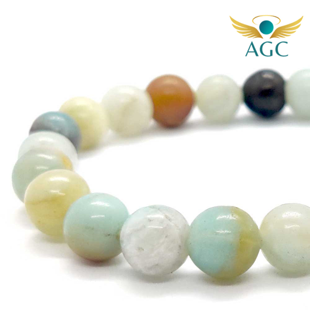 Amazonite Bracelet for Truth, Harmony & Calm Communication | Buy online | AGC