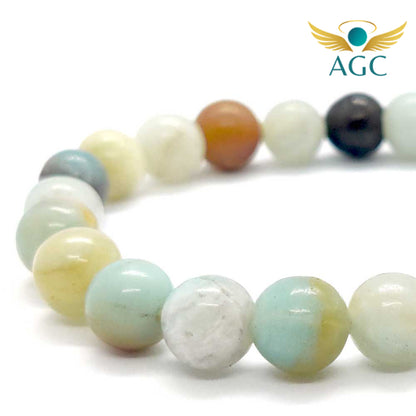 Amazonite Bracelet for Truth, Harmony & Calm Communication | Buy online | AGC