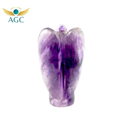 Amethyst Crystal Angel for Calmness, Protection & Spiritual Growth | AGC