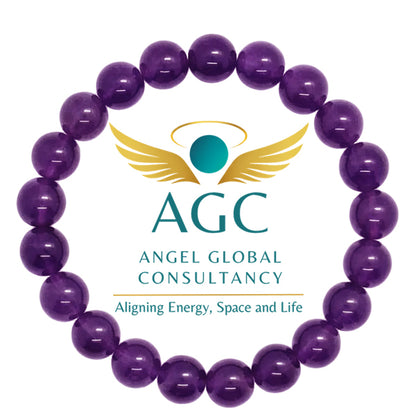 Amethyst Bracelet for Calmness, Sleep & Spiritual Clarity | AGC