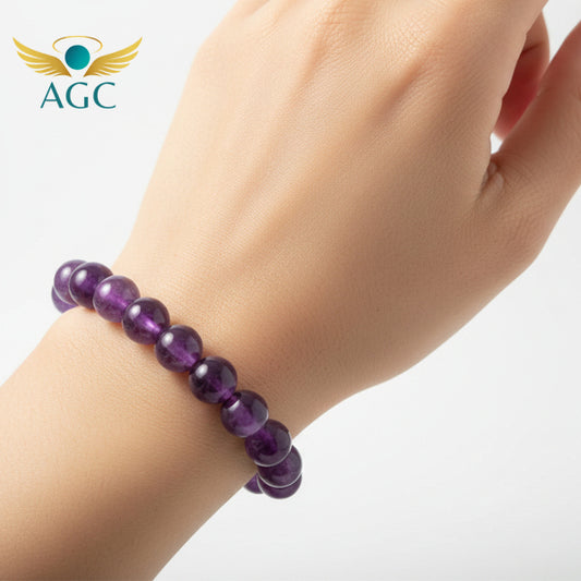 Amethyst Healing Crystal Bracelet