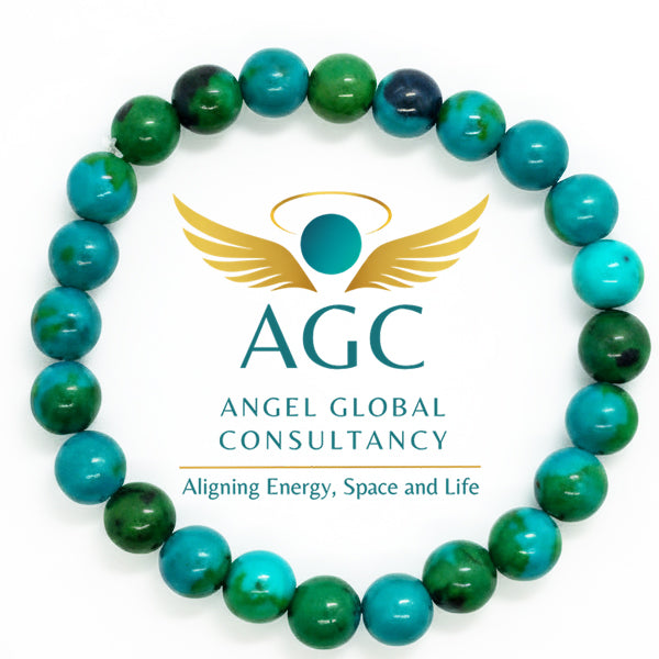 Azurite Bracelet for Intuition, Insight & Mental Clarity | AGC