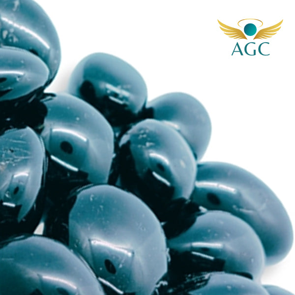 Black Tourmaline Tumble Stones for Protection & Grounding | AGC