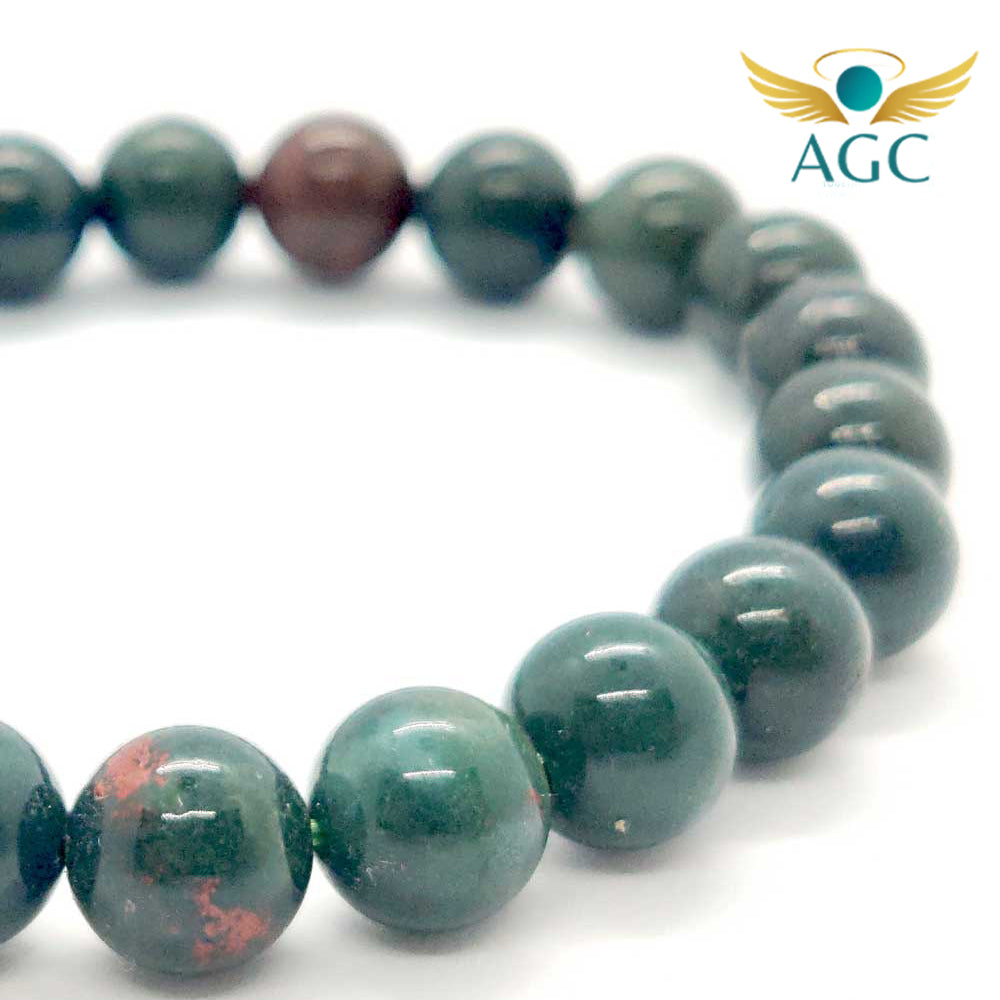Bloodstone Bracelet for Courage, Vitality & Protection | Energy & StrengthBuy Online | AGC