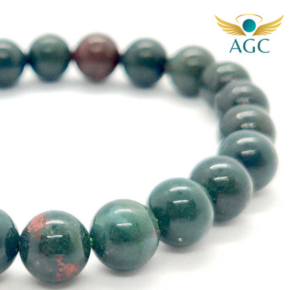 Bloodstone Bracelet for Courage, Vitality & Protection | Energy & StrengthBuy Online | AGC