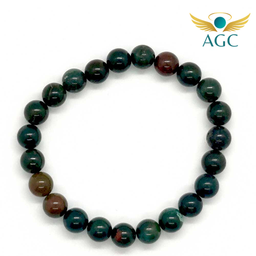 Bloodstone Bracelet for Courage, Vitality & Protection | Energy & StrengthBuy Online | AGC