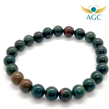Bloodstone Bracelet for Courage, Vitality & Protection | Energy & StrengthBuy Online | AGC
