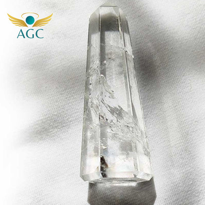 Clear Quartz Obelisk Tower Wand | Healing Crystal Point | Buy Online | AGC