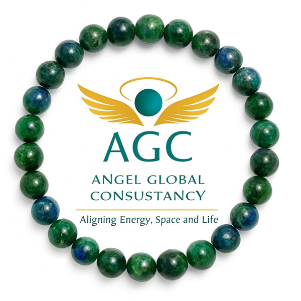 Chrysocolla Bracelet for Calm Communication & Peace | AGC