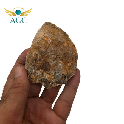 Citrine Raw Stone for Wealth & Success | AGC