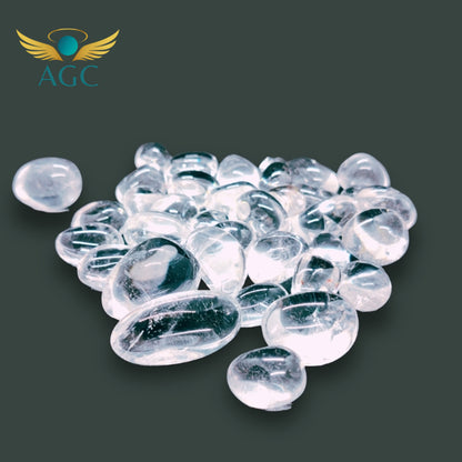 Clear Quartz Tumble Stone are Energy Amplifier Crystal |AGC
