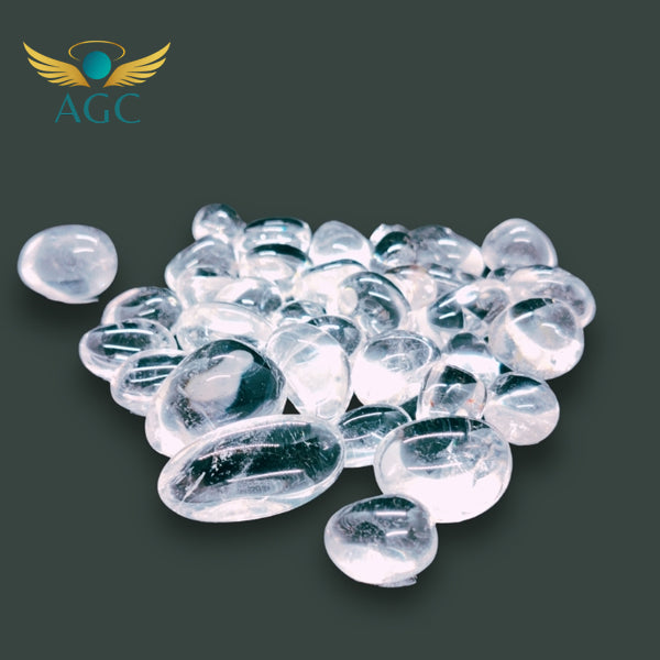 Clear Quartz Tumble Stone are Energy Amplifier Crystal |AGC