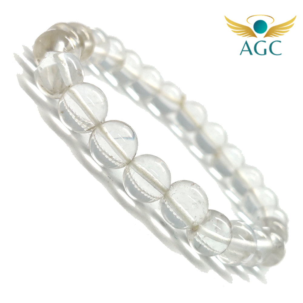 Clear Quartz Bracelet for Clarity, Energy & Manifestation | Buy Online | AGC