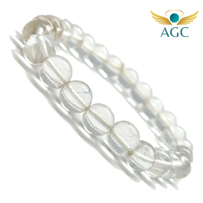 Clear Quartz Bracelet for Clarity, Energy & Manifestation | Buy Online | AGC