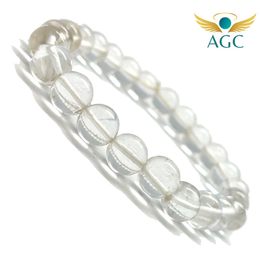 Clear Quartz Bracelet for Clarity, Energy & Manifestation | Buy Online | AGC