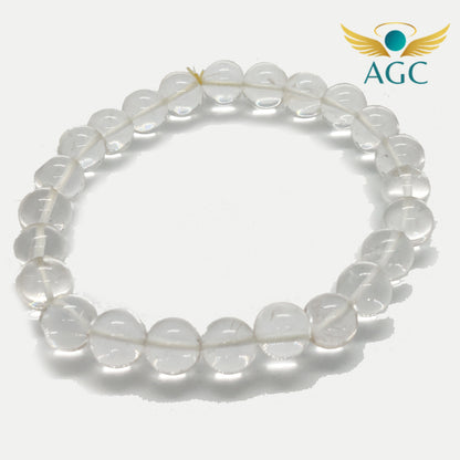 Clear Quartz Bracelet for Clarity, Energy & Manifestation | Buy Online | AGC