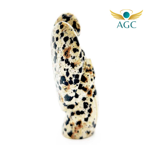 Dalmatian Jasper Crystal Angel | Protection, Joy & Grounding | AGC