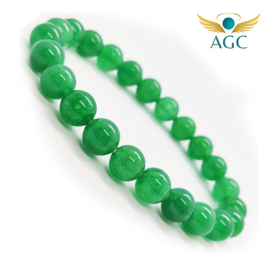 Green Aventurine Bracelet for Luck, Growth & Prosperity | Buy Online | AGC