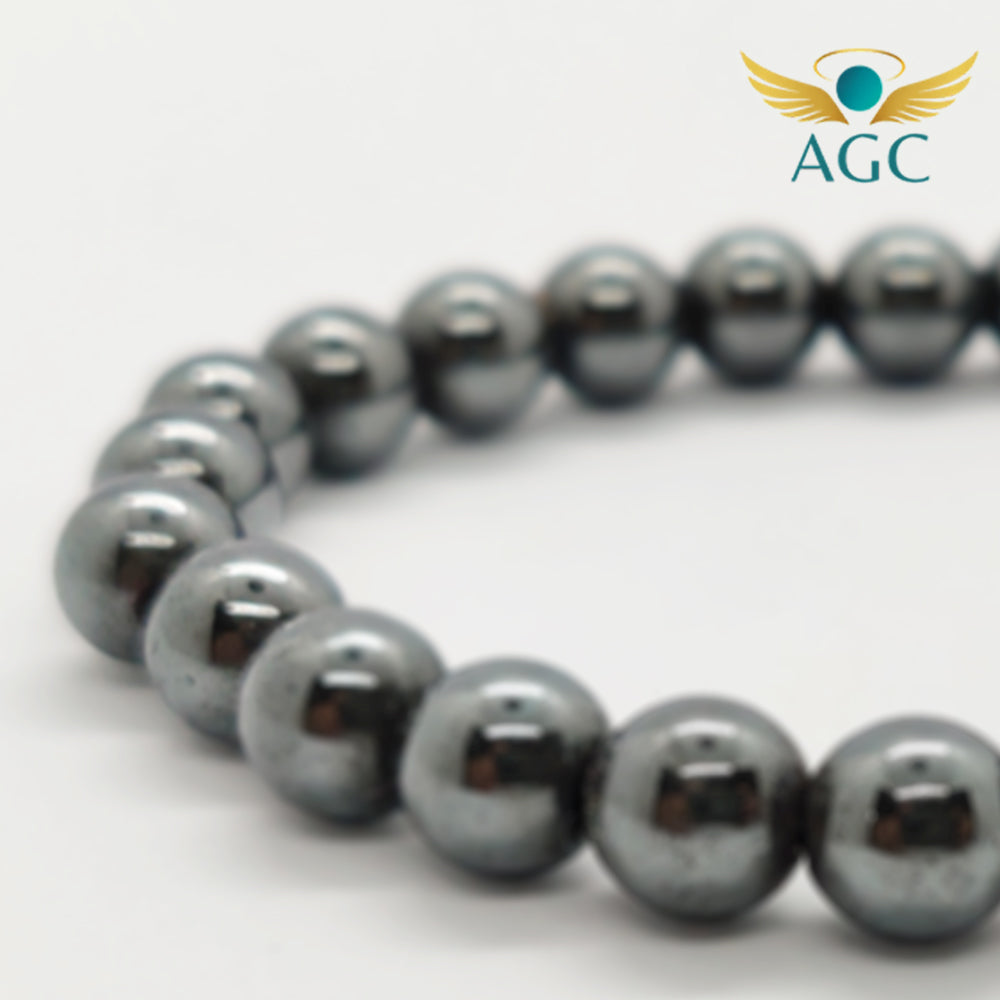 Hematite Bracelet for Grounding, Focus & Strength | Buy Online | AGC