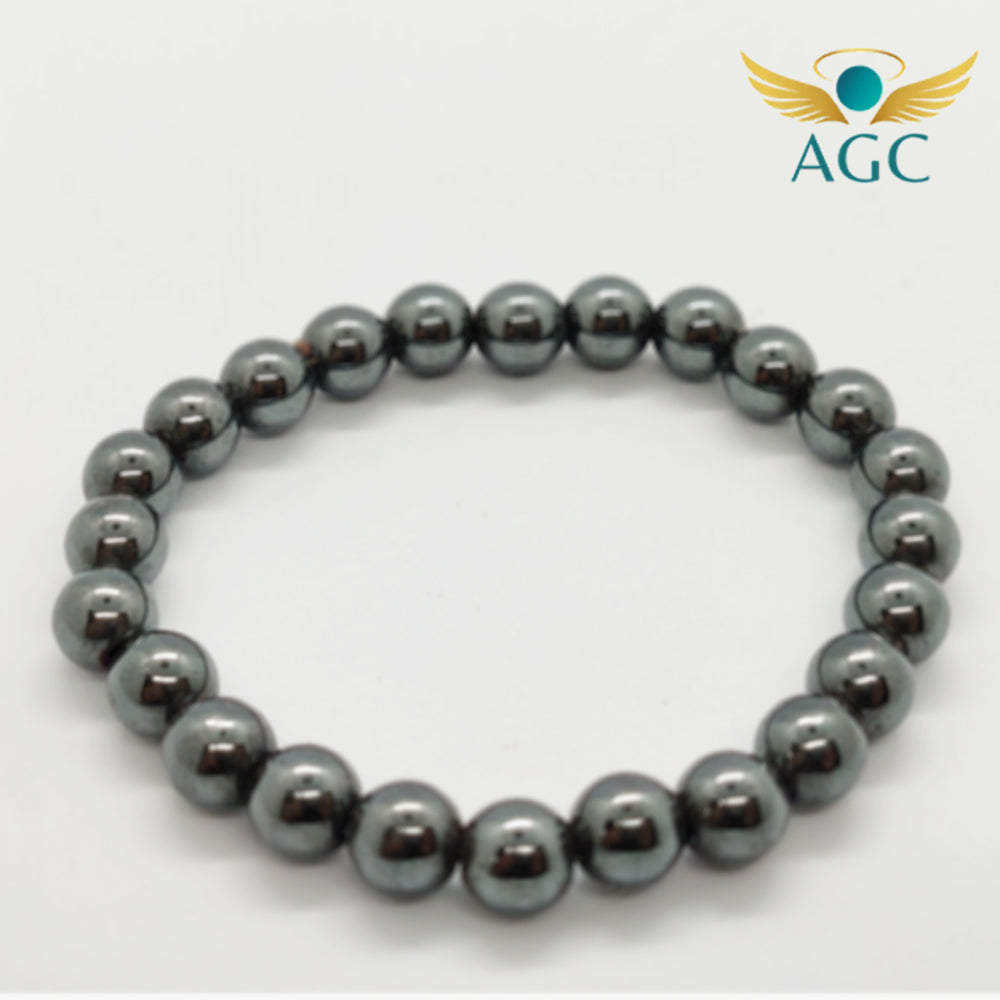 Hematite Bracelet for Grounding, Focus & Strength | Buy Online | AGC
