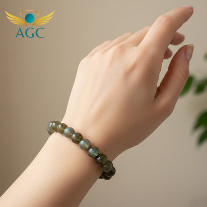 Labradorite Bracelet for Intuition, Protection & Transformation | AGC