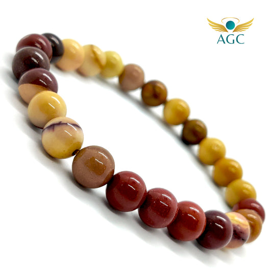 Mookaite Bracelet for Grounding, Wisdom & Vitality | AGC