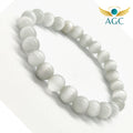 Selenite Bracelet for Cleansing, Peace & Spiritual Clarity | Energy Cleanser | Buy Online | AGC