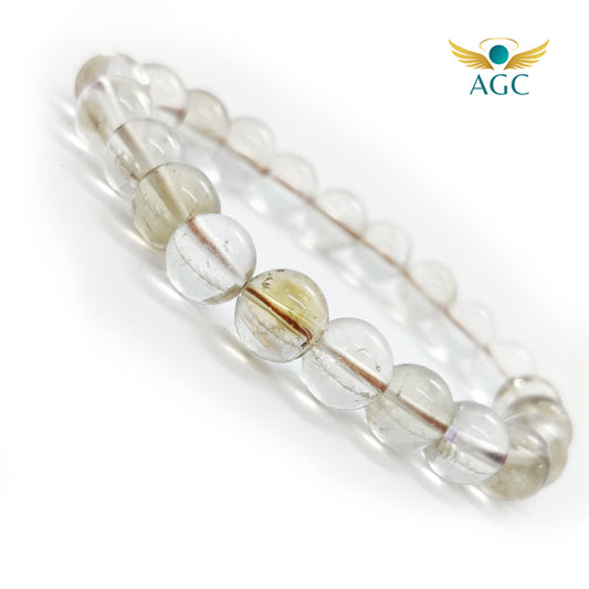 Smoky Quartz Bracelet for Grounding, Stress Relief & Protection | AGC