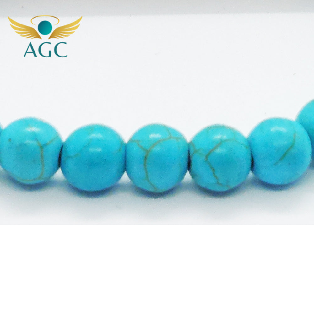 Turquoise Bracelet for Protection, Wisdom & Communication | AGC