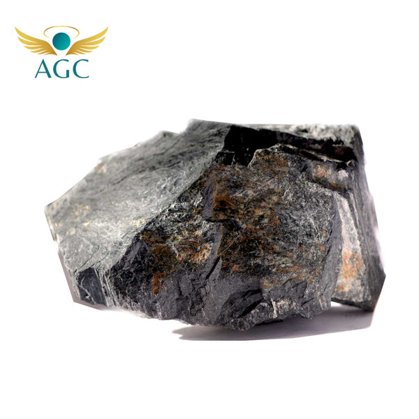 Black Tourmaline Raw Stone for Protection & Grounding | AGC