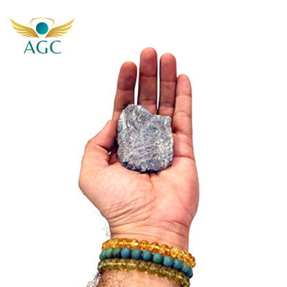 Black Tourmaline Raw Stone for Protection & Grounding | AGC
