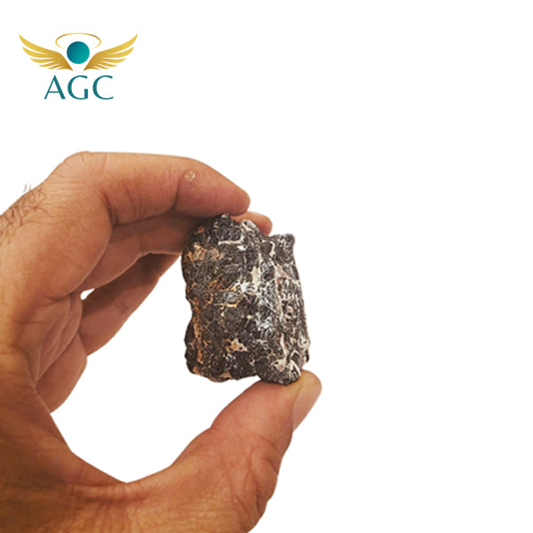 Black Tourmaline Raw Stone for Protection & Grounding | AGC