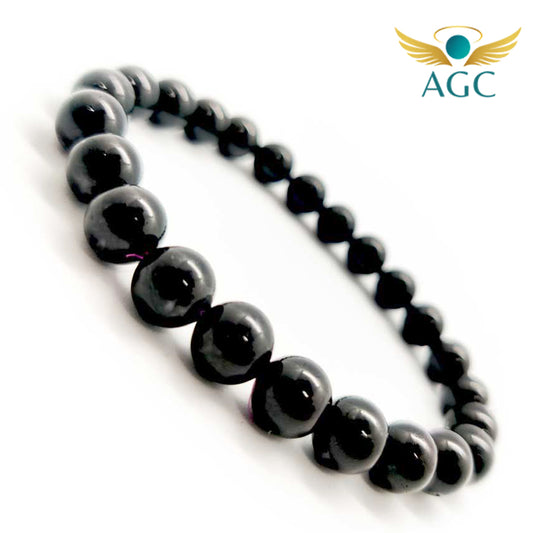 Black Tourmaline Bracelet for Protection, Grounding & Stability | Ultimate Protection | Buy Online | AGC