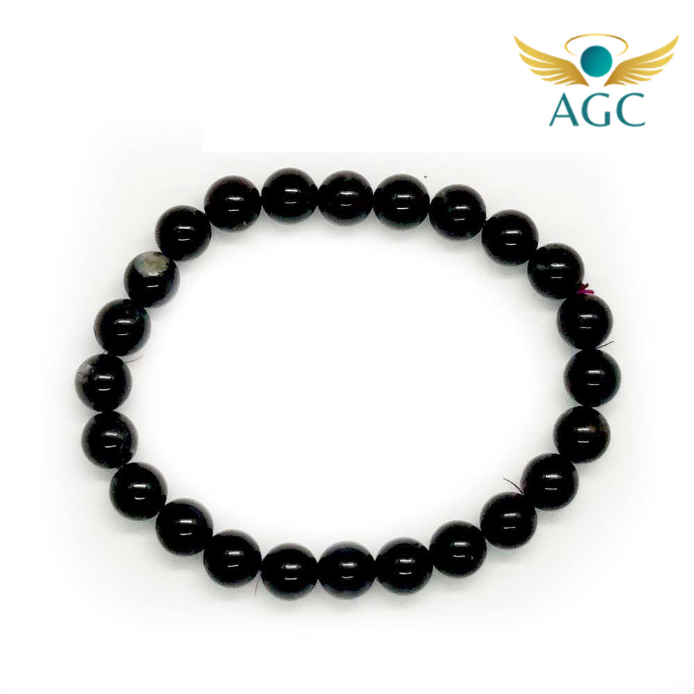 Black Tourmaline Bracelet for Protection, Grounding & Stability | Ultimate Protection | Buy Online | AGC