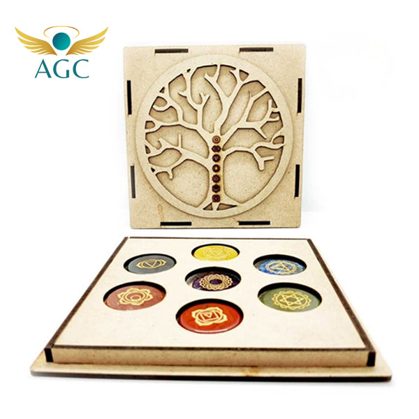 Reiki Chakra Crystal Set | Complete Chakra Balancing Healing Set | Buy Online | AGC