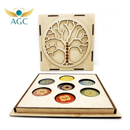 Reiki Chakra Crystal Set | Complete Chakra Balancing Healing Set | Buy Online | AGC