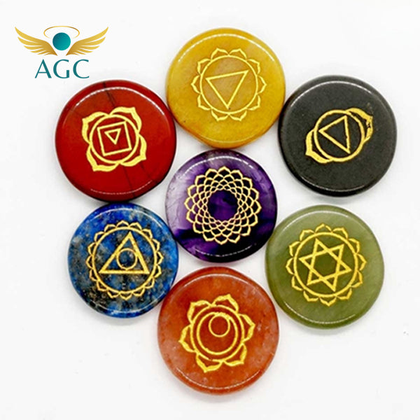 Reiki Chakra Crystal Set | Complete Chakra Balancing Healing Set | Buy Online | AGC