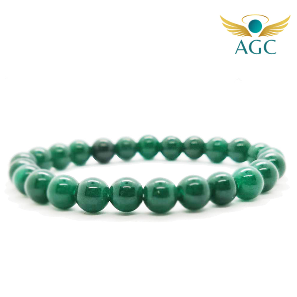 Green Jade Bracelet for Prosperity, Harmony & Peace | AGC