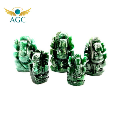 Jade Ganesha Idol The Symbol of Prosperity & Wisdom |  Buy Online | AGC