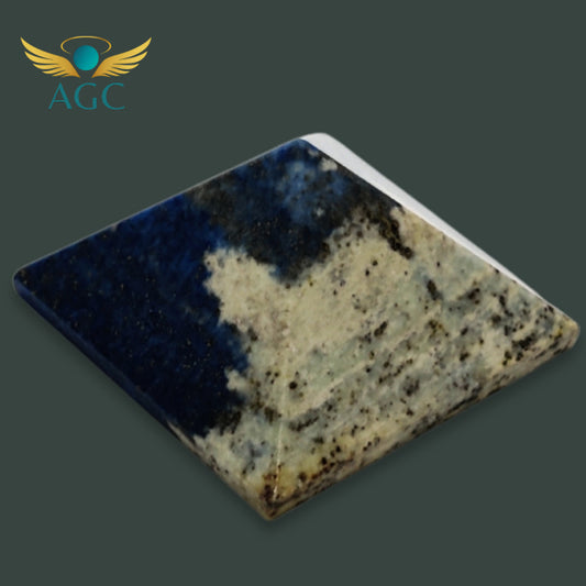 Buy Lapis Lazuli Pyramid for Wisdom, Clarity & Communication | AGC