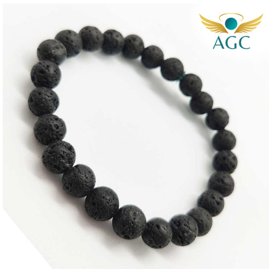 Lava Bead Bracelet for Grounding, Calm & Aromatherapy | AGC